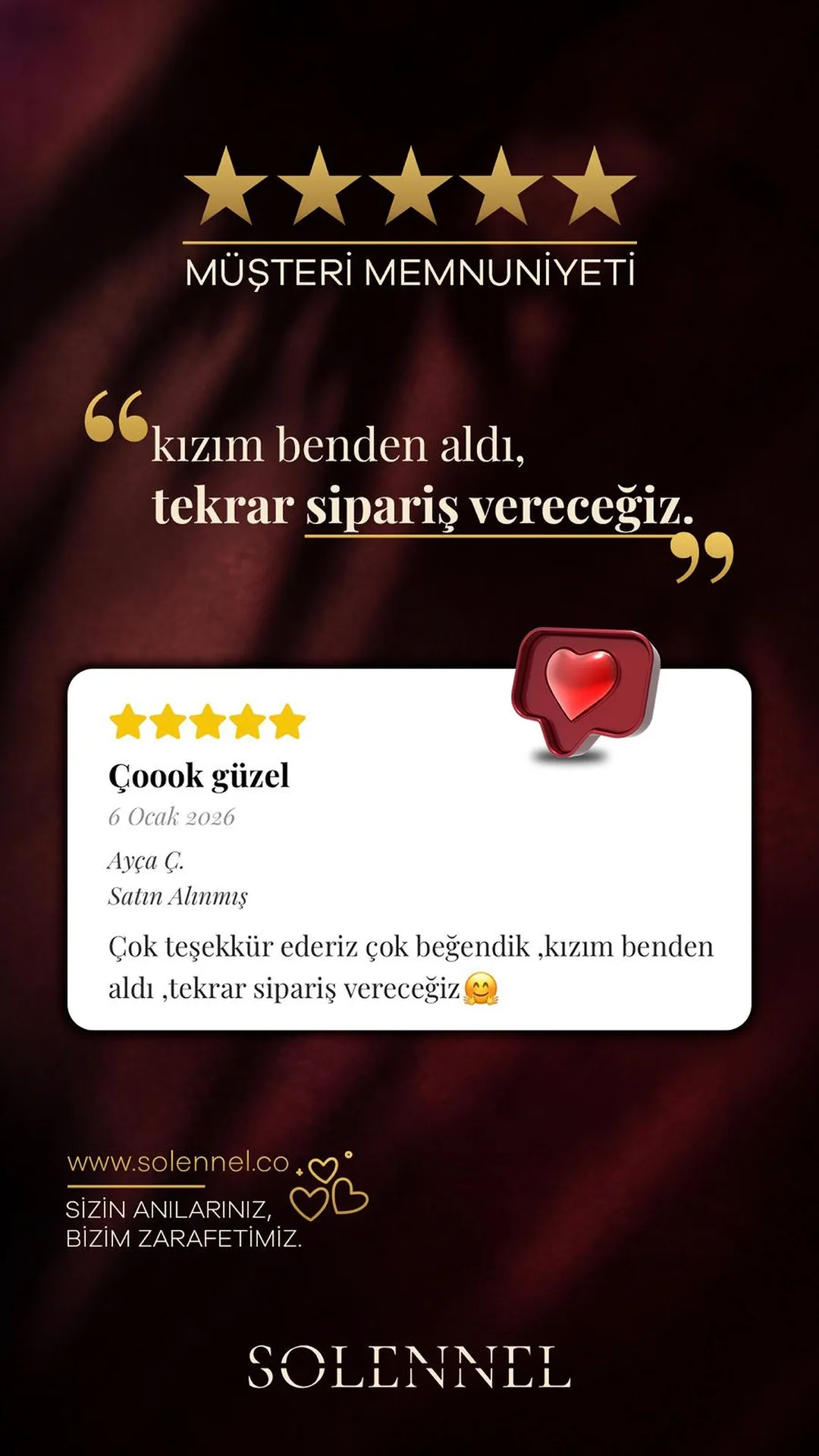 Müşteri memnuniyeti 6